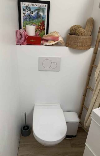 Toilettes - Rénovation d'une maison des années 30 à Rezé
