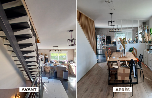 Rénovation cuisine - verrière