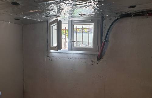 Vue sur l'une des 5 fenêtres avec option "soufflet"