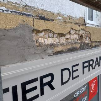 Mur extérieur à rénover La Rochelle