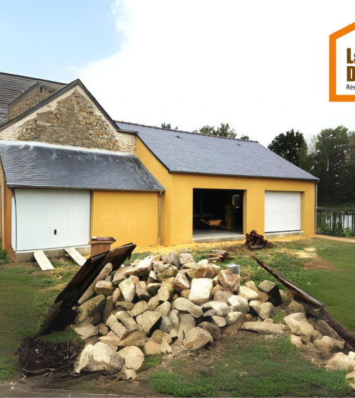  APRES Construction de 3 espaces garages ou de stockage