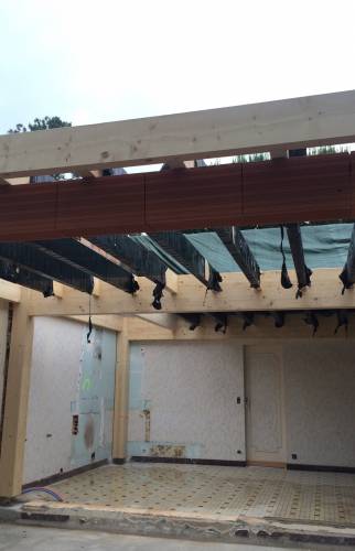 surélévation pendant