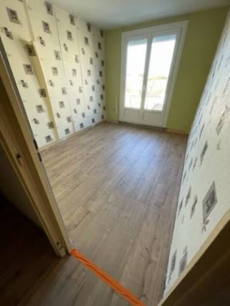 Rénovation en cours d'un appartement à Soissons