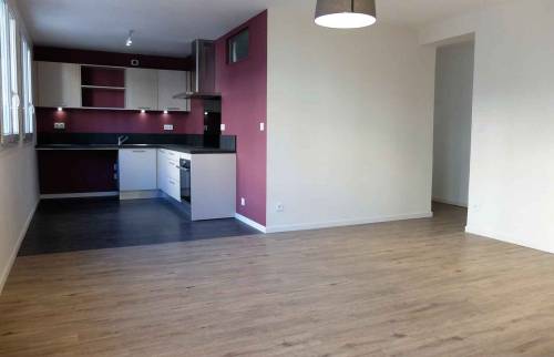 Rénovation complète d'un appartement situé dans Lyon 6° quartier Tête D'Or - cuisine et séjour