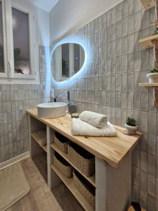 Aménagement de salle de bain dans un espace de coliving - Montauban 82000