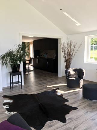Aménagement intérieur d'une extension en bois Fréjus