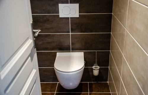WC suspendu terminé