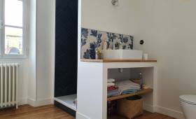 Rénovation - Création de salle d'eau - bain à Saint-Malo - Après