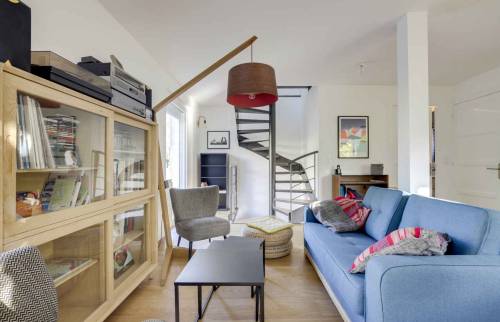 Réalisation d'un Escalier double - Lyon / Villeurbanne