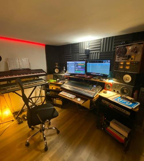 Sous sol Studio musique La Maison des Travaux Rouen 1