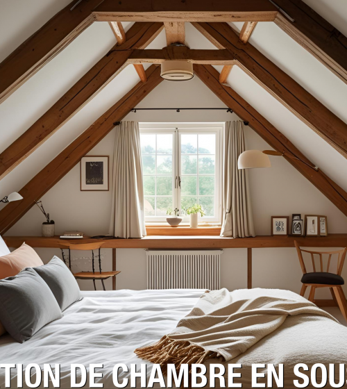 création rangements chambre, rénovation intérieure Haute-Savoie, ambiance apaisante chambre, courtier en travaux Annemasse, idées déco chambre