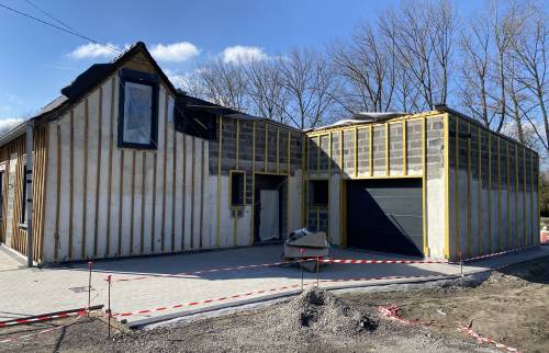 Façade pendant travaux 1