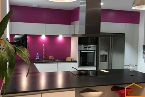  rénovation de cuisine colorée