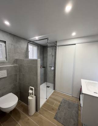 Nouvelle salle de bain à La Buissière
