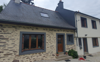 Ravalement de façade terminée