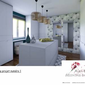 Suite parentale, proposition "cocoon" - Alexandra Boiret-Fleury - Décortrice - La maison Des Architectes