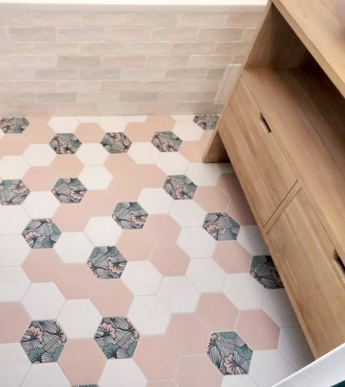 sol salle de bain enfants