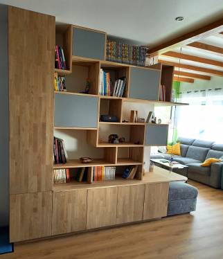 Le magnifique meuble sur-mesure
