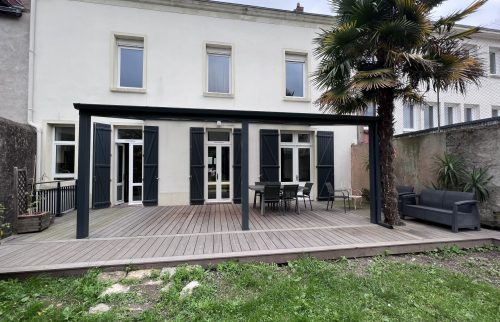 Rénovation d'une terrasse et installation d'une pergola à Nantes