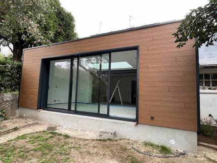  Nouvel agrandissement de maison en extension latérale - Nantes 44