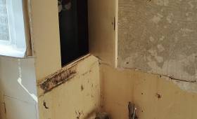 Rénovation complète de cuisine dans un appartement ancien à Sète (34200) avant