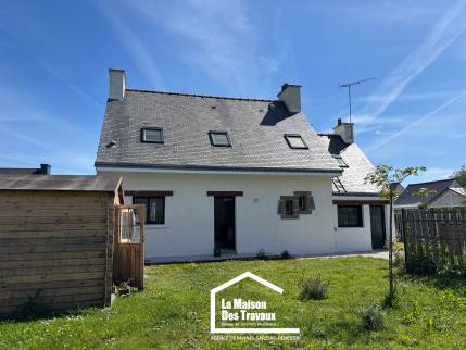 façade rénovée maison moderne damgan