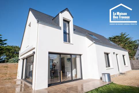 Agrandissement lumineux côté terrasse