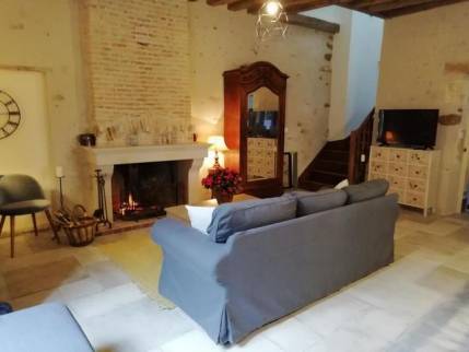 Rénovation complète d'une maison avec cheminée ouverte - Lille 59