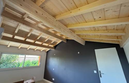 Extension étage bois