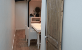 Construction d’une extension avec toit en verre