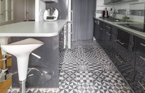 Revêtement de sol en carreaux de ciment