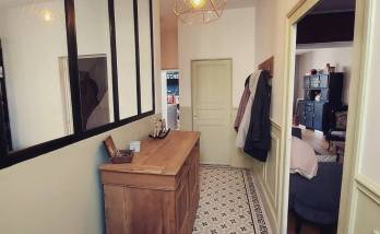 Après : optimisation d'un couloir d'entrée à Nîmes