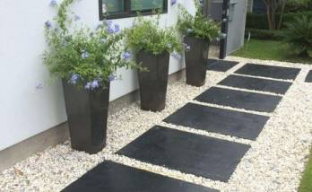 allée de jardin béton