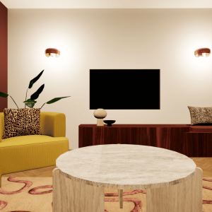 Salon, sur-mesure, agencement, architecte et décoratrice d'intérieur à Rennes