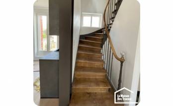 Rénovation d'un escalier en bois 