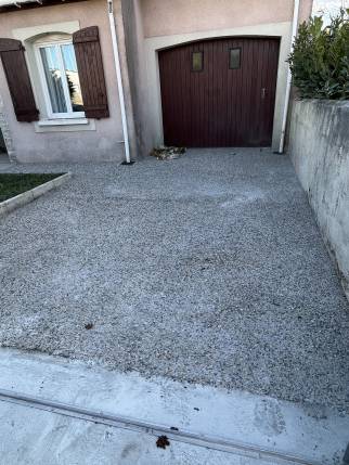 Aménagement de cour extérieure