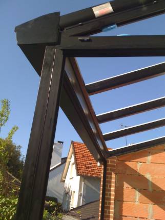 Installation d’une véranda à Saint Philibert - La Maison Des Travaux Vannes Auray Carnac.