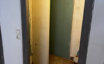 Pendant les travaux salle d'eau Avignon