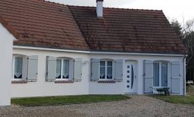 Façade avant repeinte