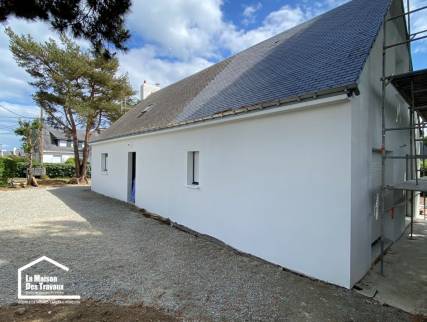 Ravalement de façade La Maison Des Travaux Vannes Sarzeau