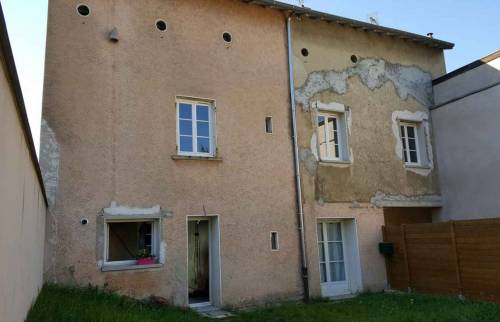 Façade Pisé avant travaux