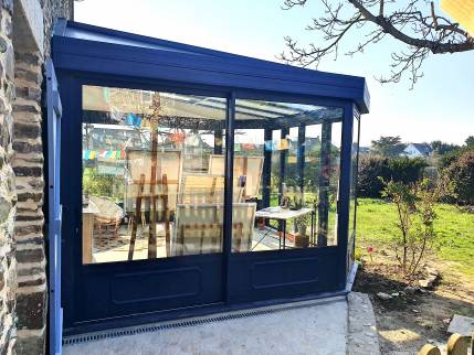 Réalisation d'une véranda à Saint-Benoit-des-Ondes