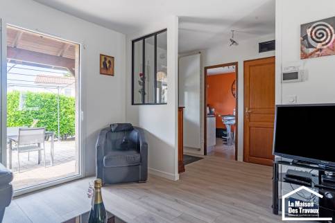 Verrières d'intérieures et rénovation d'une villa, Limonest (ouest de Lyon)