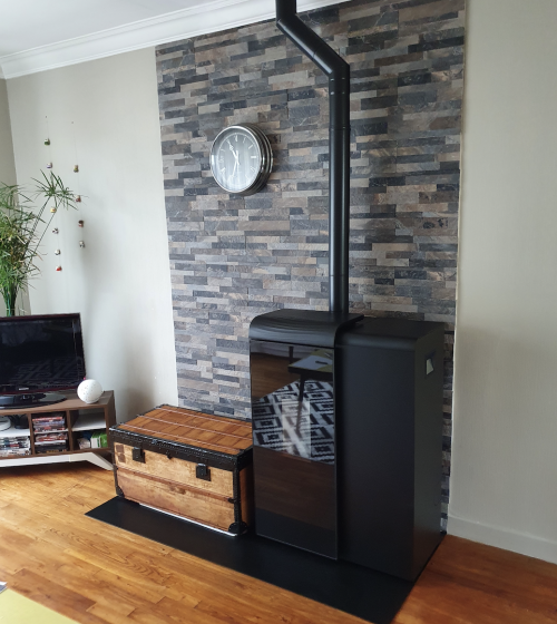 Installation du poêle