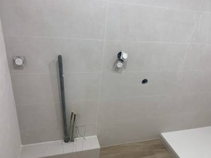 Installation des nouvelles arrivées d’eau