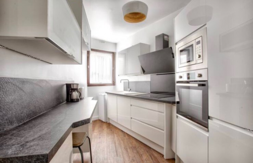 La cuisine rénovée