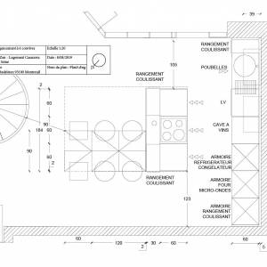 Aménagement de cuisine - Paola Puglisi - La Maison Des Travaux
