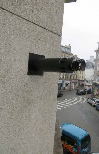 sortie ventouse poêle - Lorient (56100)