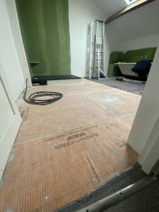 Pendant la rénovation