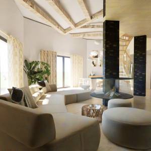 Grand salon modernisé dans l’Aude - Fabienne Tricoire